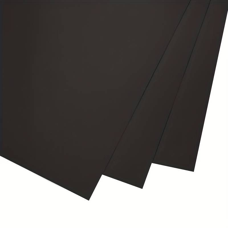Black Sketch Pad .( ²) Double sided Black Cardboard Black - Temu